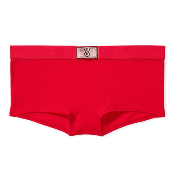 VS Logo Cotton Shortie Panty Shine Patch - Picture 3 of 4